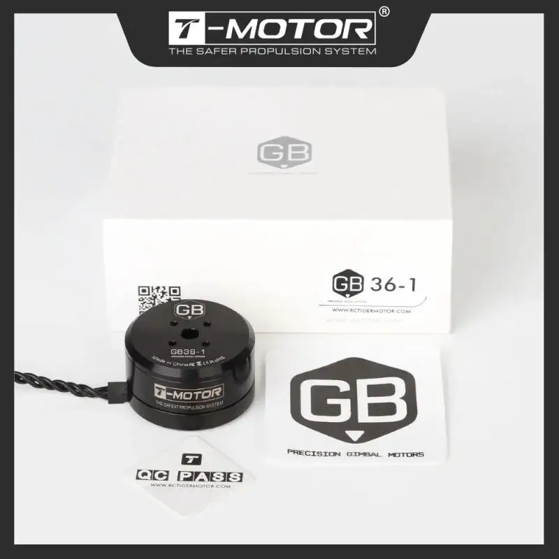 

T-MOTOR GB36-1 Gimbal Type 3-6S Motor KV50 for Small Cogging Torque and Aerial Photography Motor
