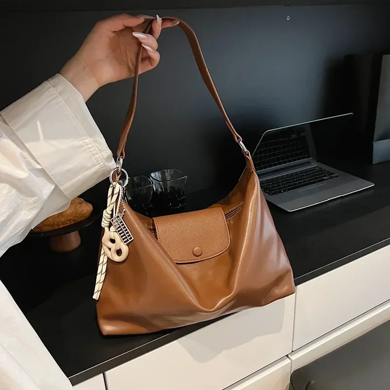 

2025New New Women's Waterproof Canvas Shoulder Bag Fashionable Convertible Tote Bag Perfect for Work Daily Use Travel Handbag
