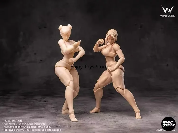 

In Stock Whale Workshop 01/02 Huanglin RIN 1/12 Movable Female Body Chunli Jiami Movable Eyes