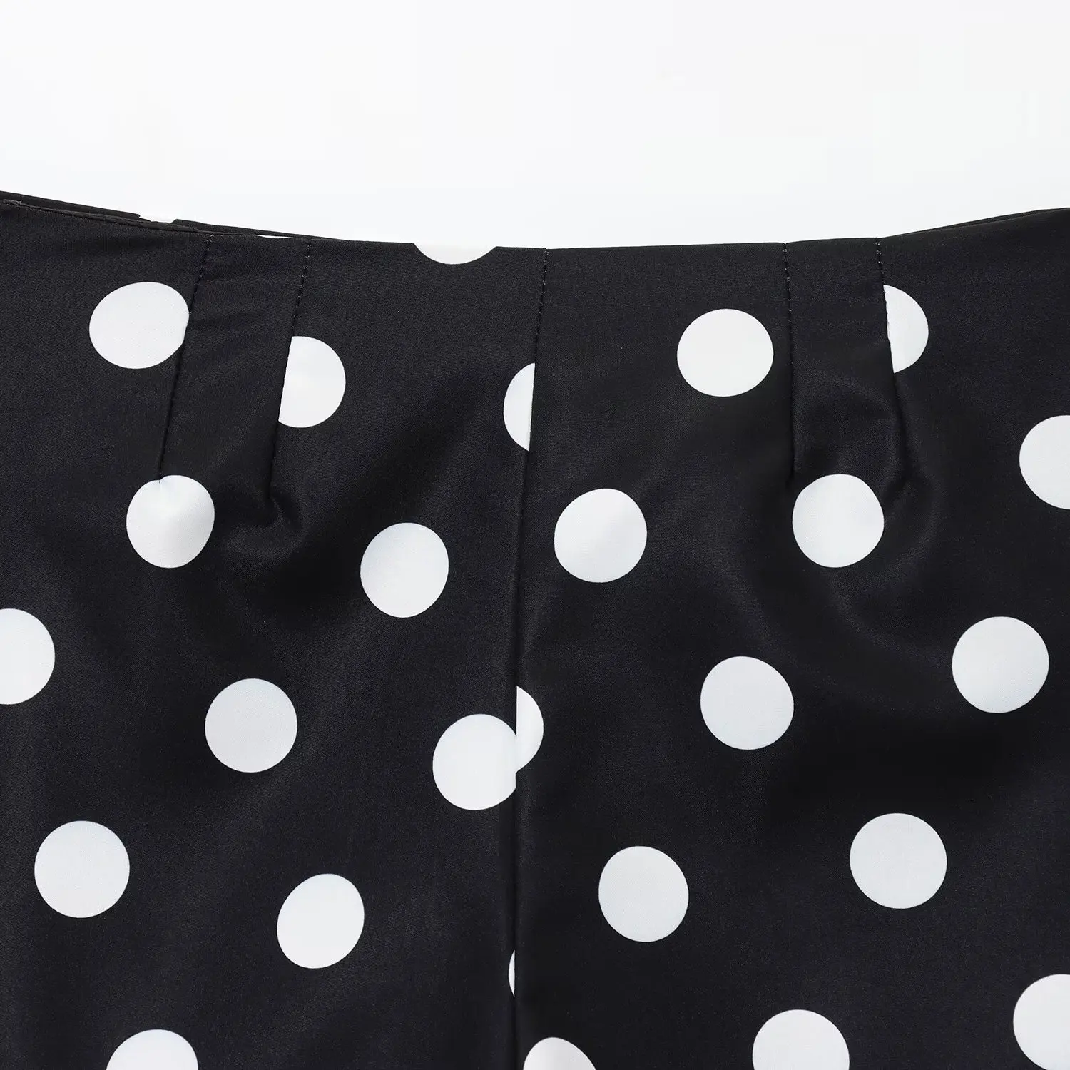 Spring New Arrival Women's Faion Design High Waist Polka Dot orts Versatile Sli Bot Casual High Rise orts