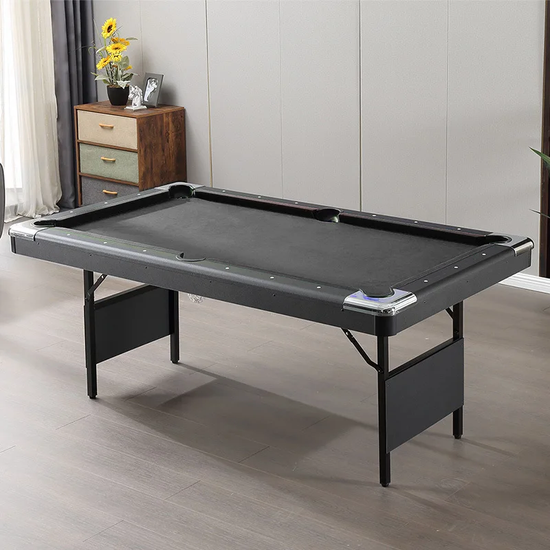 Adult    Indoor Folding Pool Table with 21m X 23333cm Dimensions and 213x119x79cm Free MDF Material