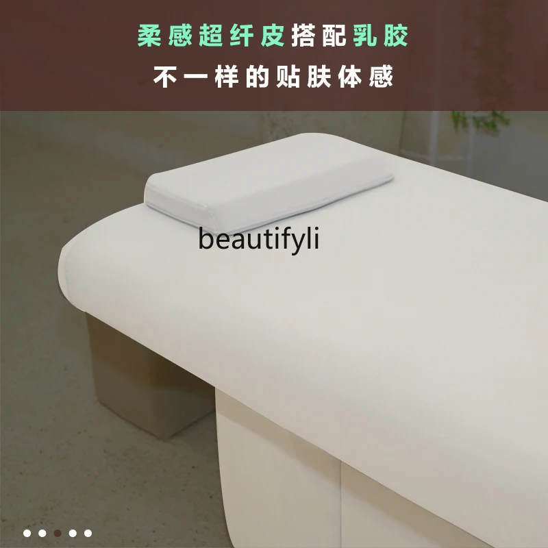 Facial Bed Electric Latex Bed Ear Cleaning Physiotherapy Bed Medical Beauty Skin Management Bed Heating Massage Couch