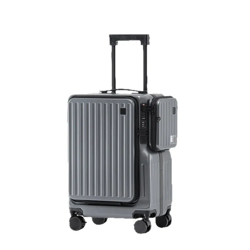 

Large capacity, multi function, suitcase, boarding case, light, double open suitcase