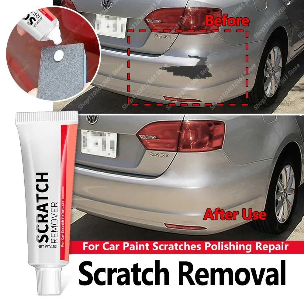 Car Scratch Remove Automobile Polishing Paste Sponge Pickup Trucks Body Paint Smooth Care Refurbishment Broken Scratchs Repair