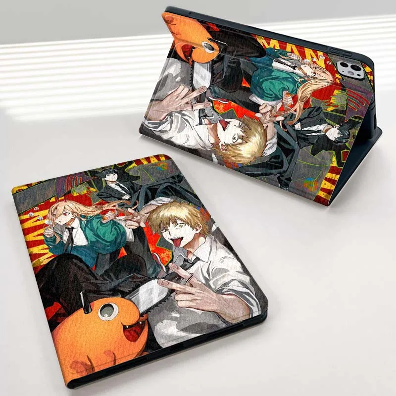 

Chainsaw Man Illustration For iPad Pro Air Mini 1 2 3 4 5 6 7 7th 8th 9th 10th 11th 10.2 9.7 10.5 10.9 11 12.9 Tablet Case
