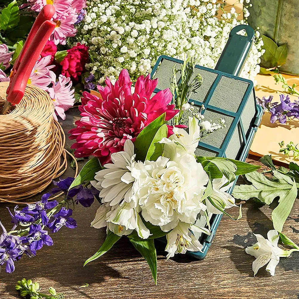 

Water Absorb Flower Mud Simple Design Convenient Handling Ideal for Wedding Birthday Ball Floral Arrangements Floral Base