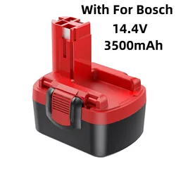 Batería de carga para Bosch BAT038, 14,4 V, BAT040, D70745, 2607335273, BAT041, BAT159, 2607335465, BAT140, 35614, herramienta eléctrica