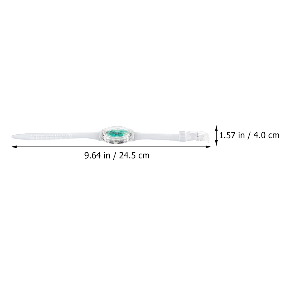 Quartz PVC Kids Watches Student Fashion Casual Wrist Watch Durable Transparent Jelly Watch Student Quartz Watches Child