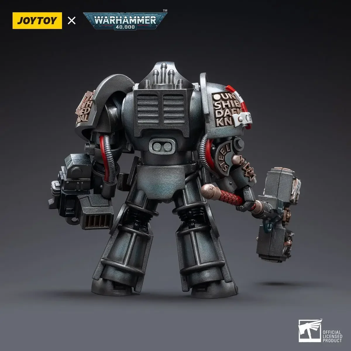 In Magazzino JOYTOY Warhammer 40K 1/18 Grigio Cavalieri Terminator Caddon VibovaAnime Action Figure Giocattoli di Modello Bambola Da Collezione Regali