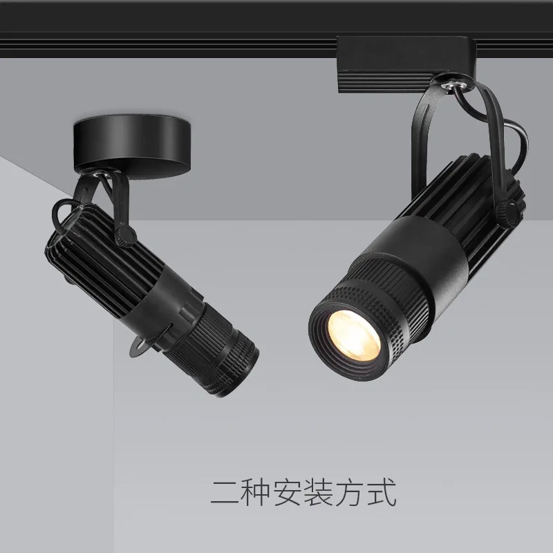 

2025 30W 3000-6000K Spotlight Track Light Museum Tavern Exhibition Hall Gallery Focused Track Spotlight Projection Ceiling Lamp