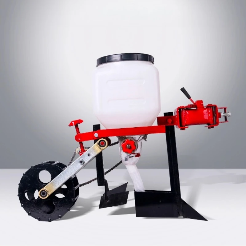 Micro tiller multi-functional fertilization artifact orchard fruit tree agricultural single line fertilizer basket corn