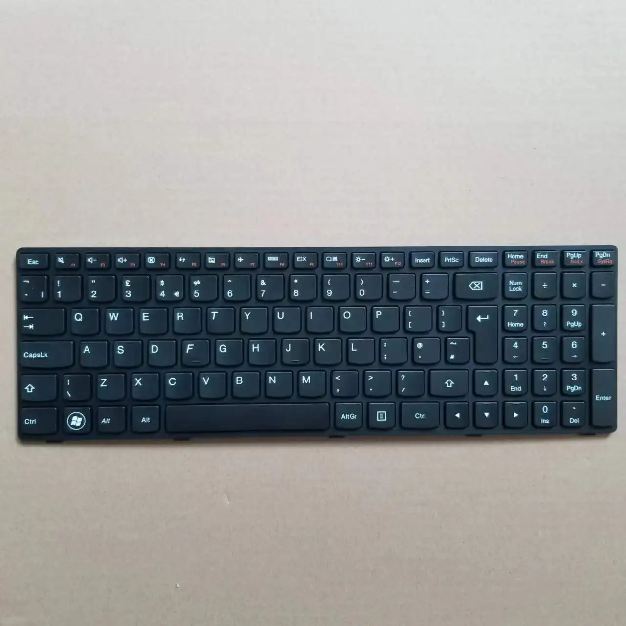 

Новая британская клавиатура для Lenovo G500 G505 G510 G710, британская раскладка