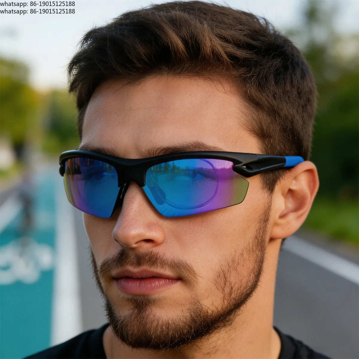 Sunglasses men's high-end cycling glasses windproof outdoor mountaineering goggles