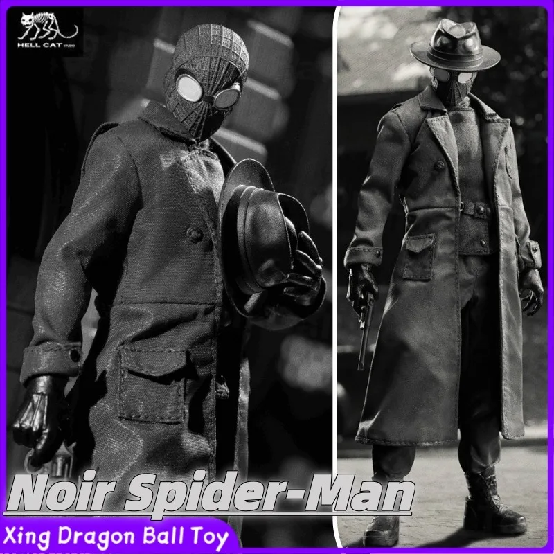 【Neu eingetroffen, vorbestellbar】Hellcat Studio "Spider-Man: Shattered Dimensions" Serie – Noir Spider-Man 1/12 Actionfigur zum Sammeln