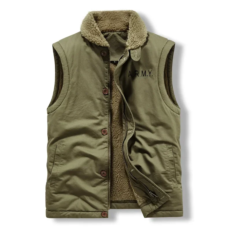 2025 Winter style work jacket N1 deckwear men's cotton coat Amazon cotton sweater loose pure cotton coat with added insulation