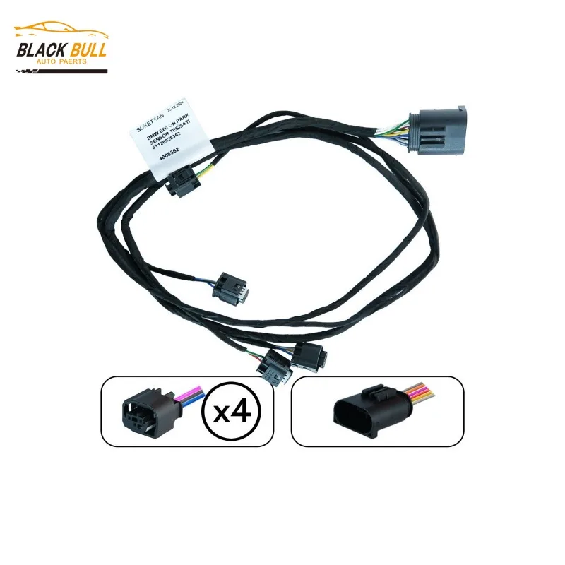 

61126928362 Жгут проводов переднего датчика парковки Soketsan — совместимость с BMW E60