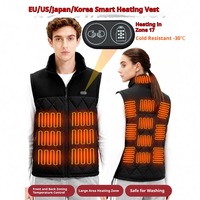 17 Zone Men Women Intelligent Heating Vest With USB Charging Warmth And Temperature Control Men Winter Vest Men Heating Vest