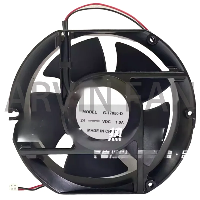 العلامة التجارية الجديدة G-17050-D 24V 1.0A 17CM مروحة التبريد