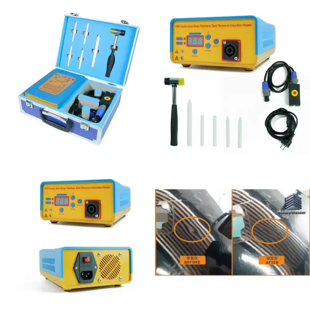Auto Body Hail Dent Induction Heating Equipment 110V/220V Portable Automobile Metal Plate Repairing