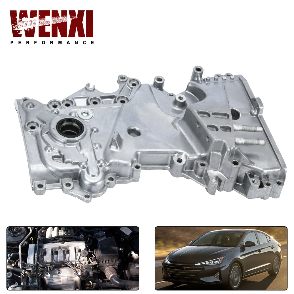 21350-2E330 21350-2E350 21350-2E310 21350-2E311 Timing Chain Oil Pump Cover For Hyundai Tucson Kia Forte Soul 2014-2019