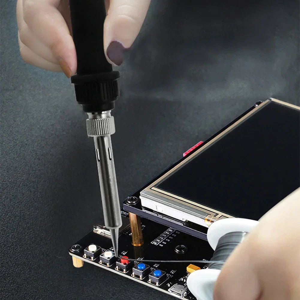Solder ujung besi, 5 buah solder bebas timbal pengganti 936 kepala las ujung besi solder I + B + K + 3C + 2,4D ujung besi solder listrik
