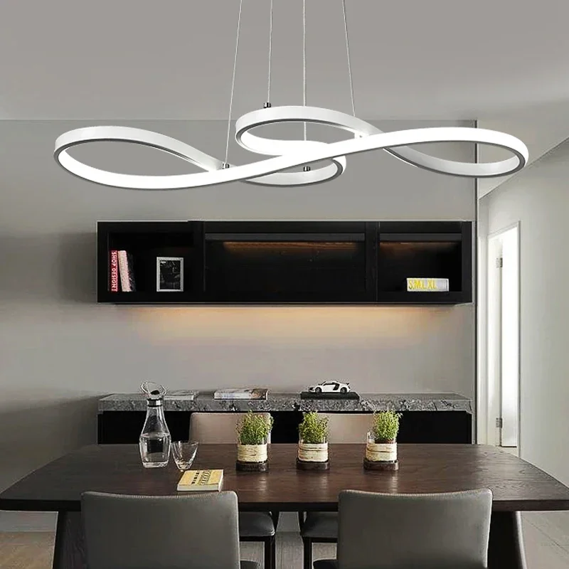 Imagem -04 - Modern Hanging Led Pendant Lights Minimalismo Faça Você Mesmo Suspensão Luminária Pendant Lamp Luminária para Sala de Jantar Bar