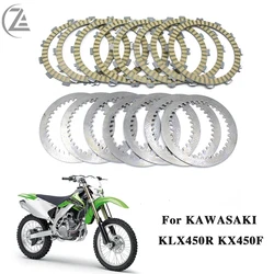 ACZ Motorcycle Clutch Kit Steel & Friction Plates for Kawasaki KLX450R KX450F KLX KX 450 R F