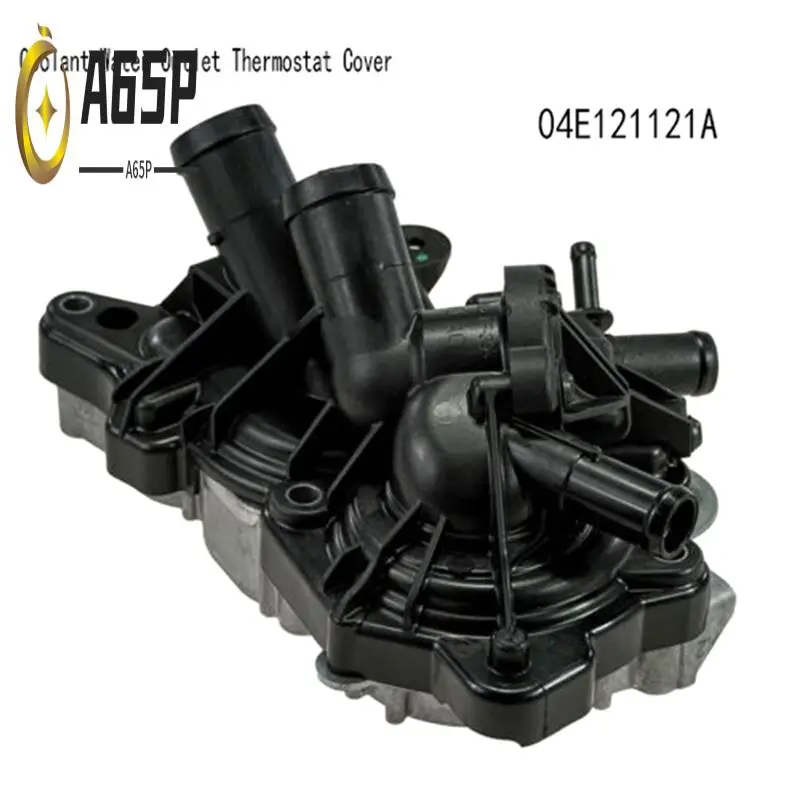 

A65P-04E121121A Thermostat Housing Coolant Water Outlet Thermostat Cover For A1 A3 S3 VW Golf Jetta Beetle