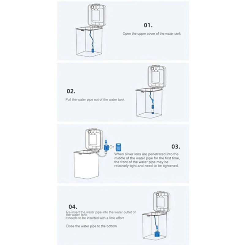 Aromatherapy Silver Ion Module For Dreame X10 S10 W10S S20 X20 L10S Ultra/Mijia B101CN Vacuum Cleaner Parts