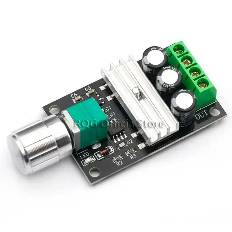 DC 6V 12V 24V 28VDC 3A 80W PWM Motor Speed Controller Regulator Adjustable 3A Motor Speed Controller Regulator