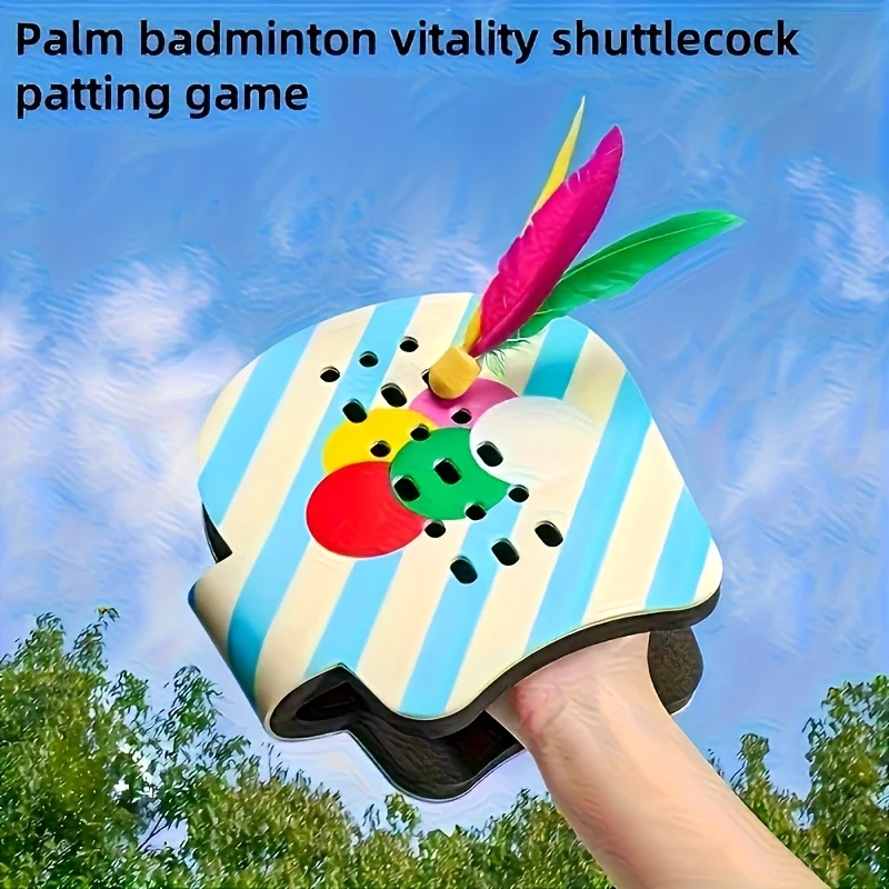 Raquetes de mão de badminton, leves, portáteis, para viagem, esportes, jogo de remo, brinquedo, peteca para jogos ao ar livre, gramado de férias