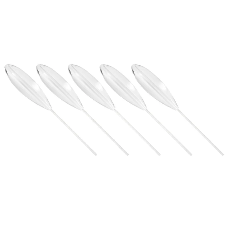 

5pcs Clear Plastic Casting Bobbers Bombarda Sinking Fly Fishing Spinning Floats 5g/10g/15g/20g