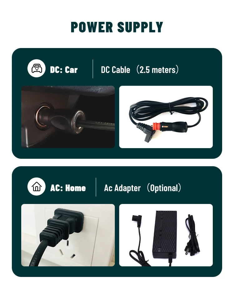 Hot Sale Portable Electric 12V 24V Mini Small Beauty Insulin 26L Camping Car Refrigerator Freezer Cooler Box Fridge