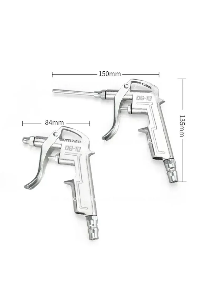 Air Blow Gun Pistol Trigger Cleaner Compressor Dust Blower 8inch Nozzle Cleaning Tool for Compressor Air Blow Gun