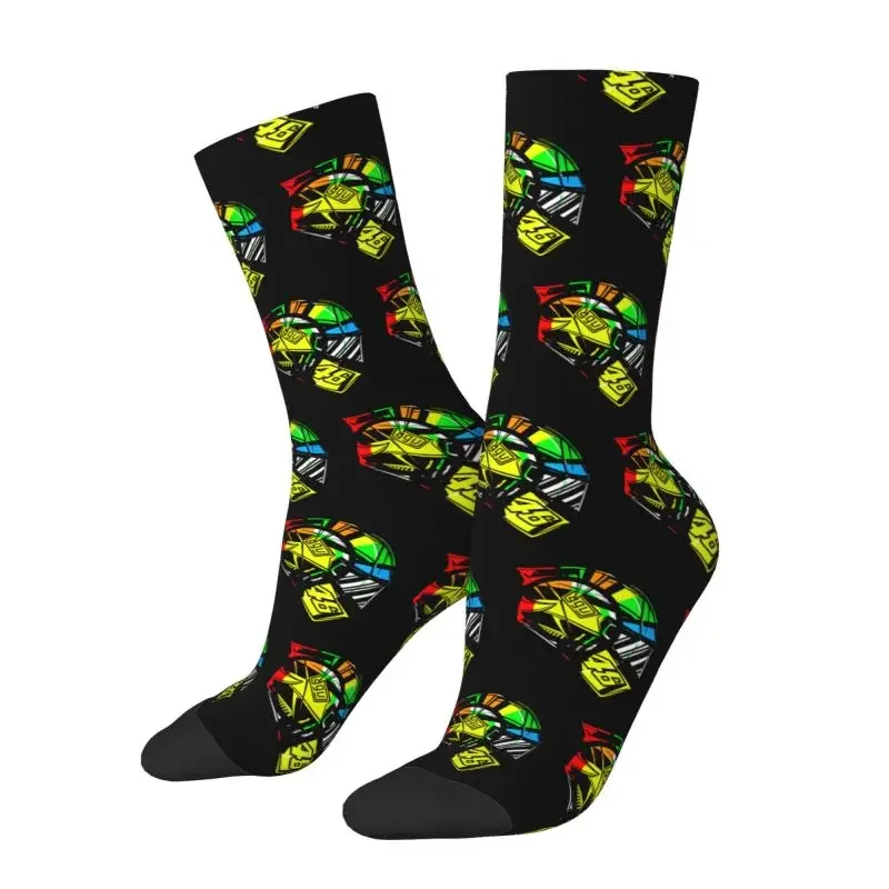 

Y2K novelty mens Rossi dress unisex breathbale warm 3D printing crew socks