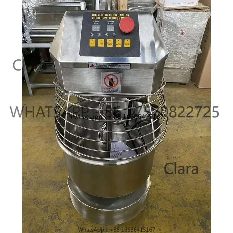 Clara Tools Store - Mezcladora de Masa Comercial para Panadería, Eléctrica, 50 kg, Mezcladora de Masa en Espiral para Pan, Clara Tools Store
