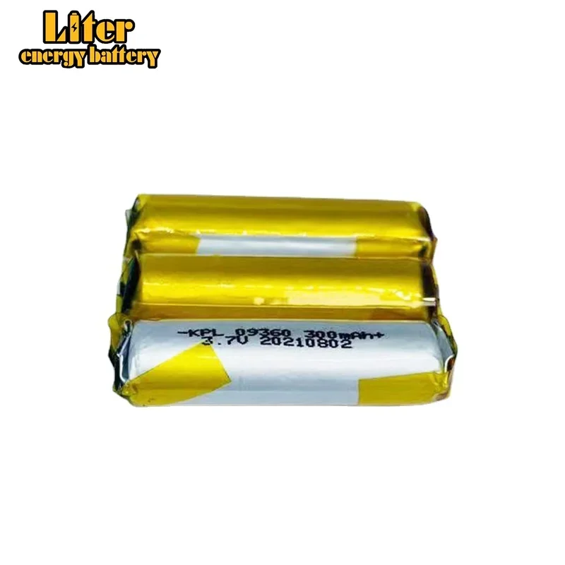 09360 cylindrical polymer lithium battery 3.7V electric toothbrush battery electric toy robot battery