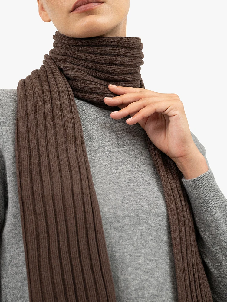 

Мужские шарфы из 100% шерсти, вязаная зимняя теплая кашемировая шаль, утолщенная полосатая шаль, унисекс, модный однотонный женский и мужской шарф