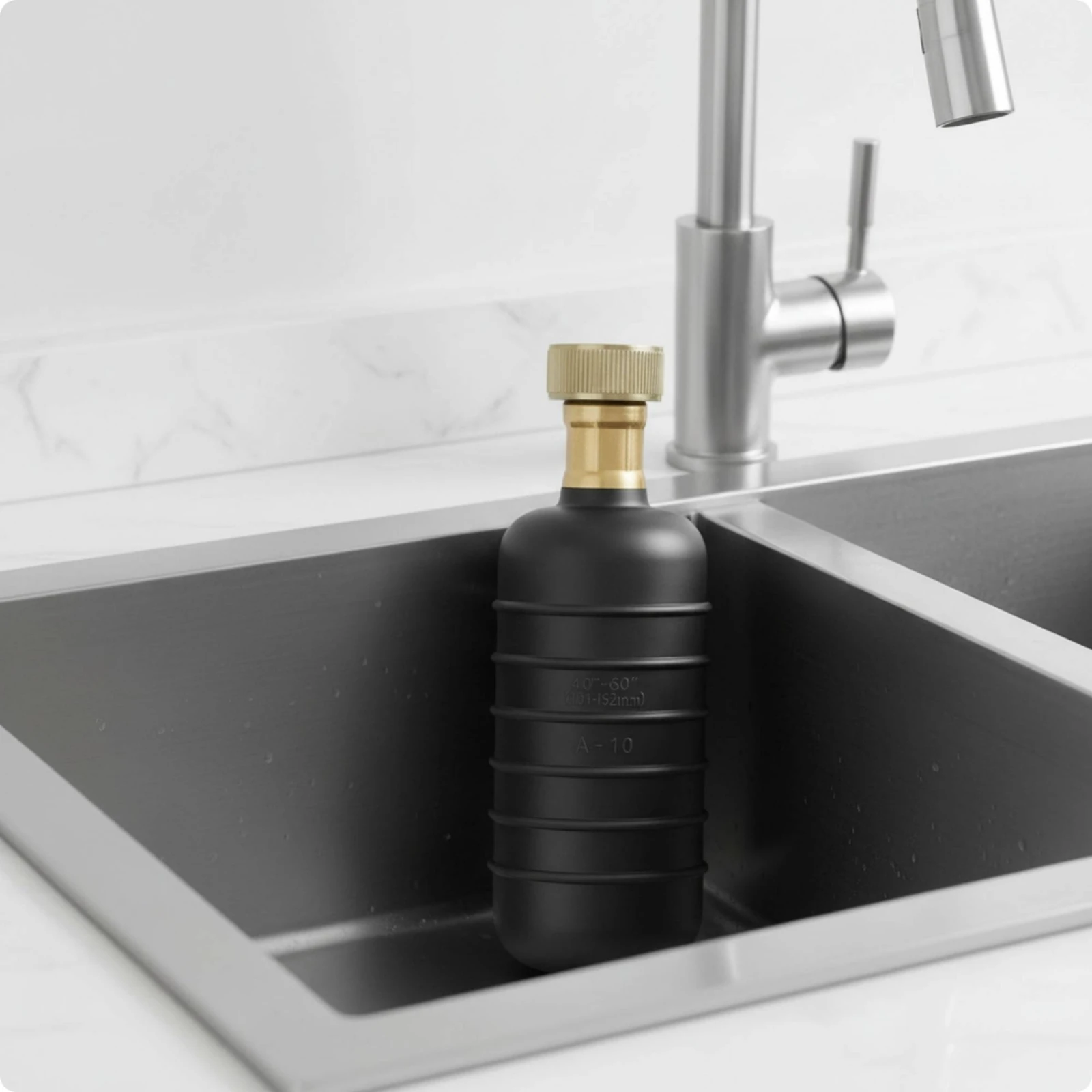 Drain Cleaning Air Bladder Easy-Grip Drain Bladder Clog Remover with Metal Connector Break-Resistant Plumbing Tool Compact