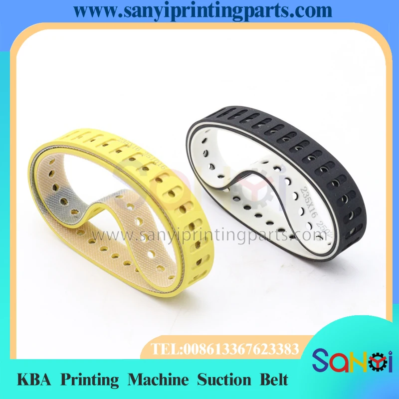 1 Piece KBA Printing Machine Paper Delivery Belt Punching Belt Suction Belt 235x16MM