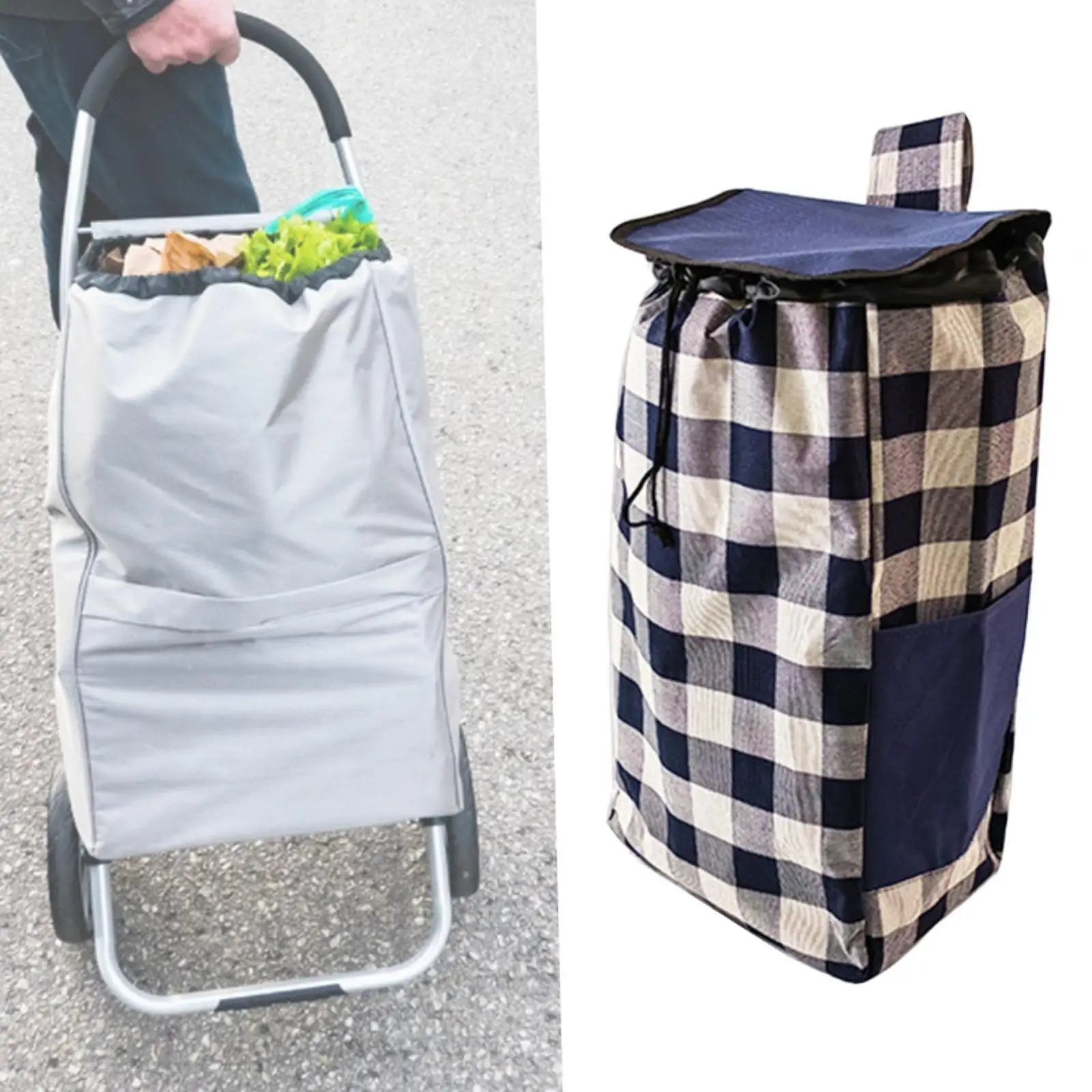 옥스포드 천 쇼핑백 실내용 장바구니용 장바구니 가방