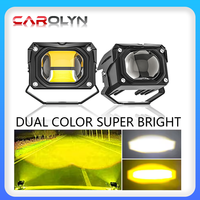 Carolyn U9 Plus 2.0'' Bi LED Projector Lens 12V 120W 47000LM Car Headlights Kit Retrofit Universal