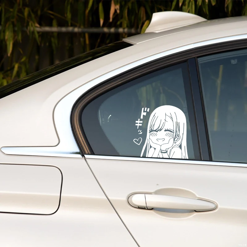 Car Sticker Japanese JDM Racing Sticker Night Runner Front Windshield Waterproof Vinyl Film Decor Decals Auto Tuning Accessories