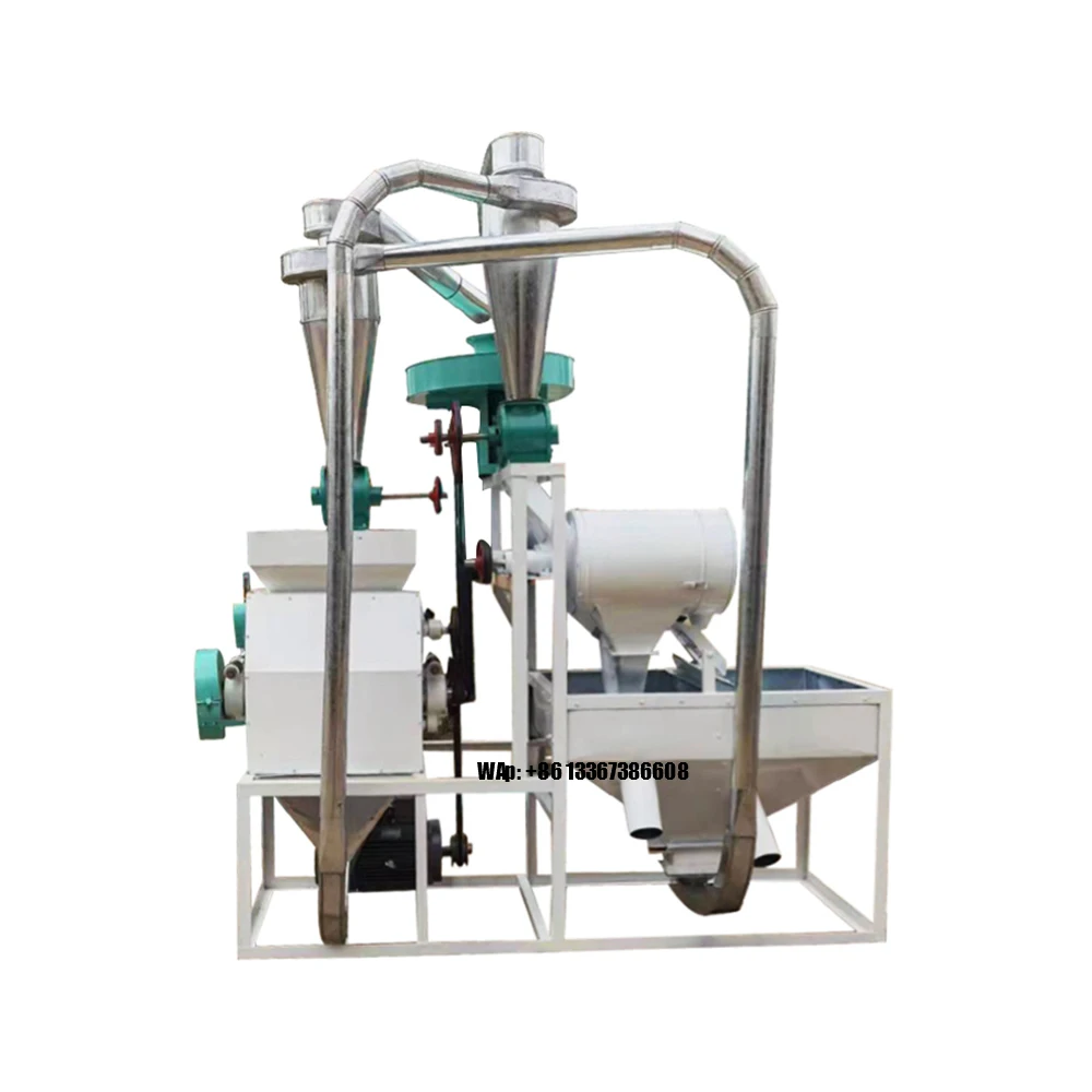 

Industrial Grinding Complete Cassava Processing Machines for Flour Milling Fully Automatic Corn Grain Wheat Maize Flour Mill