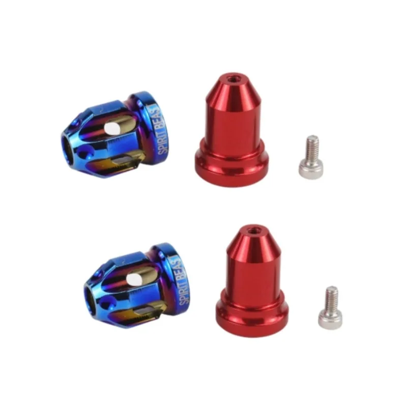 2 Pieces Motorcycle Vacuum Tire Valve Core Cap / Air Nozzle Cap Universal