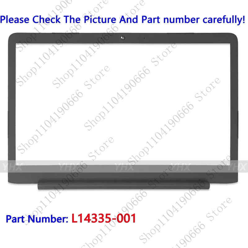 

Новые компоненты ноутбука для HP Chromebook 14 G5, передняя рамка ЖК-дисплея, лицевая панель L14335-001.