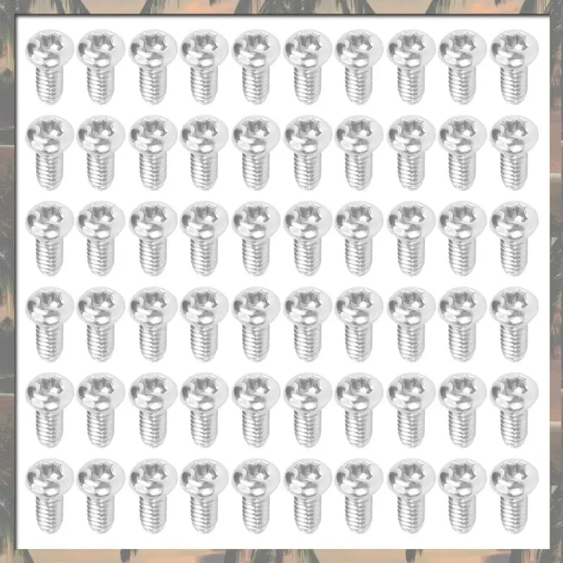 A70U Nieuwe 60 Stuks M2 X 4Mm 304 Rvs Phillips Ronde Kop Schroeven Bolt