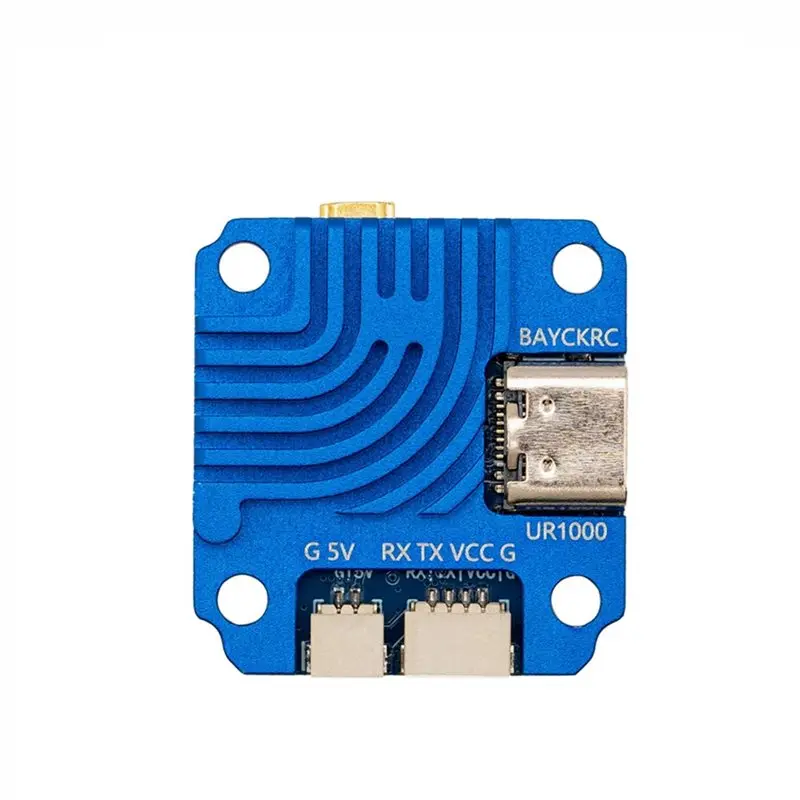 أنيق-UR1000 ELRS استقبال ثنائي النطاق 2.4G/900M عالية الطاقة T نوع هوائي 220 مللي متر لطائرة بدون طيار FPV Expresslrs استقبال #6