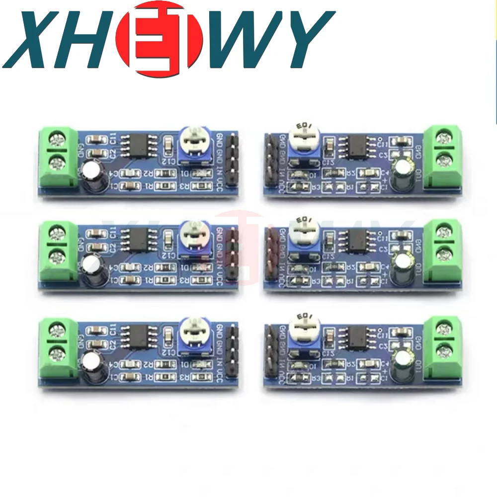 LM386 moc dźwięku moduł wzmacniacza 200 razy wzmocnienie płyta wzmacniacza wzmacniacza mocy Mono 5V-12V wejście