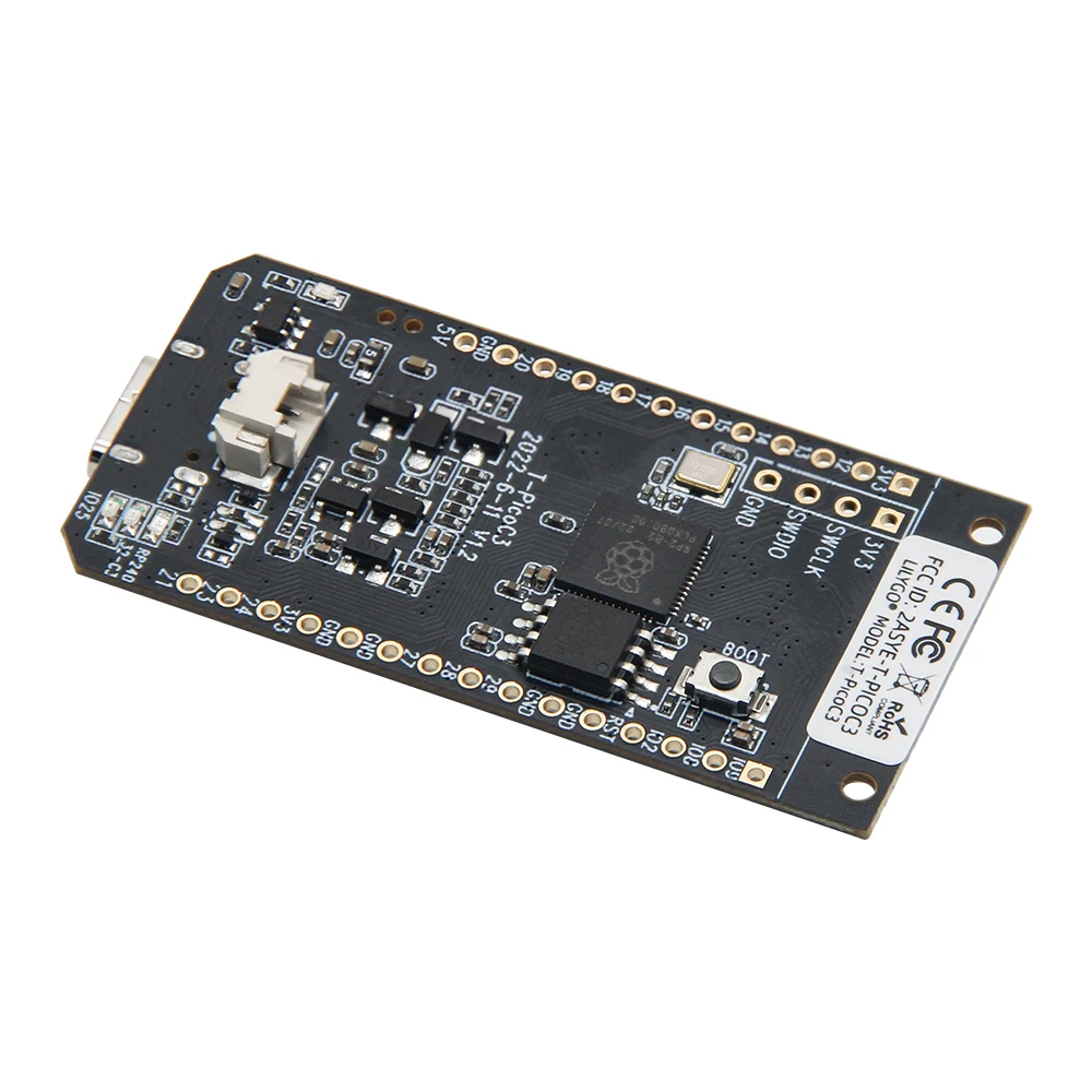 T-PicoC3 ESP32-C3 Development Board with 1.14 Inch Display Dual MCU Raspberry Pi RP2040 Microcontroller Kit